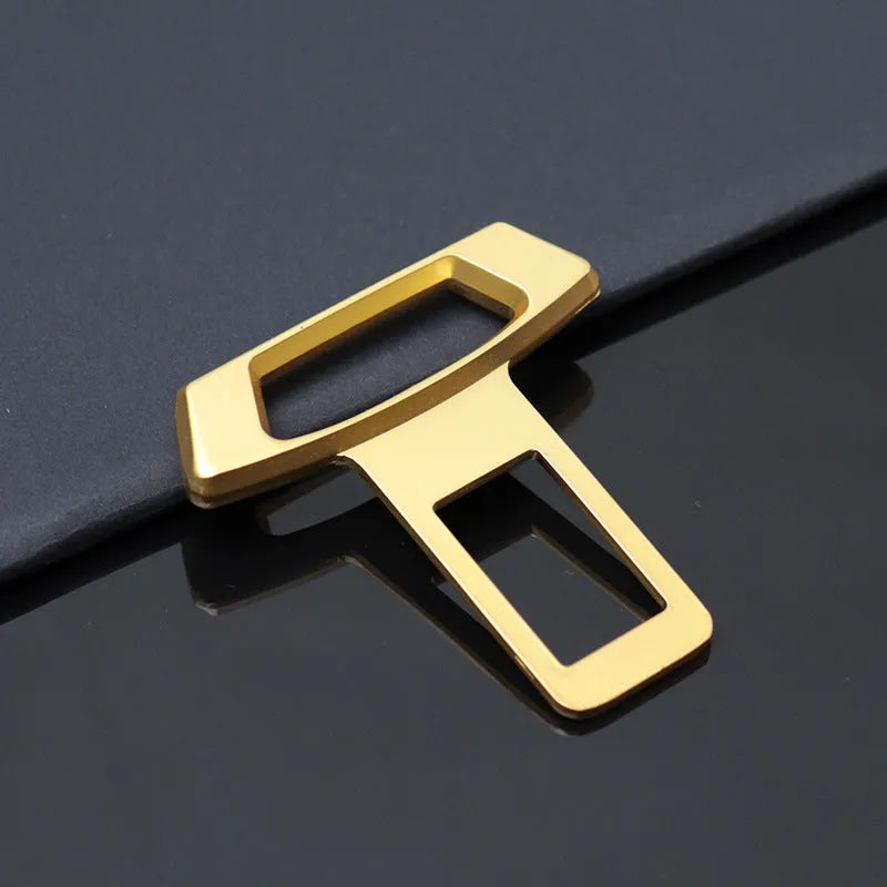 Metal car interior silencer insert in matte black, gold, and silver colour options