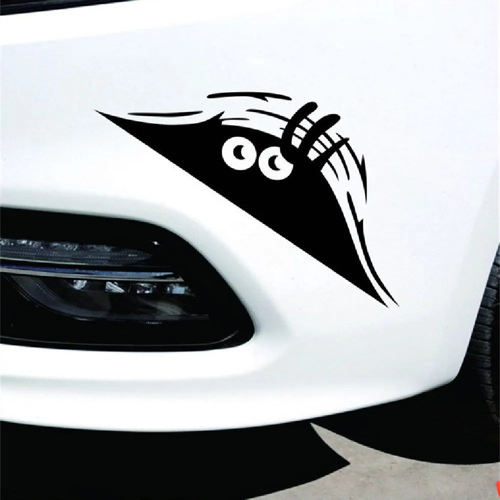 Large 19cm self adhesive body sticker showing a colourful smiley face design.