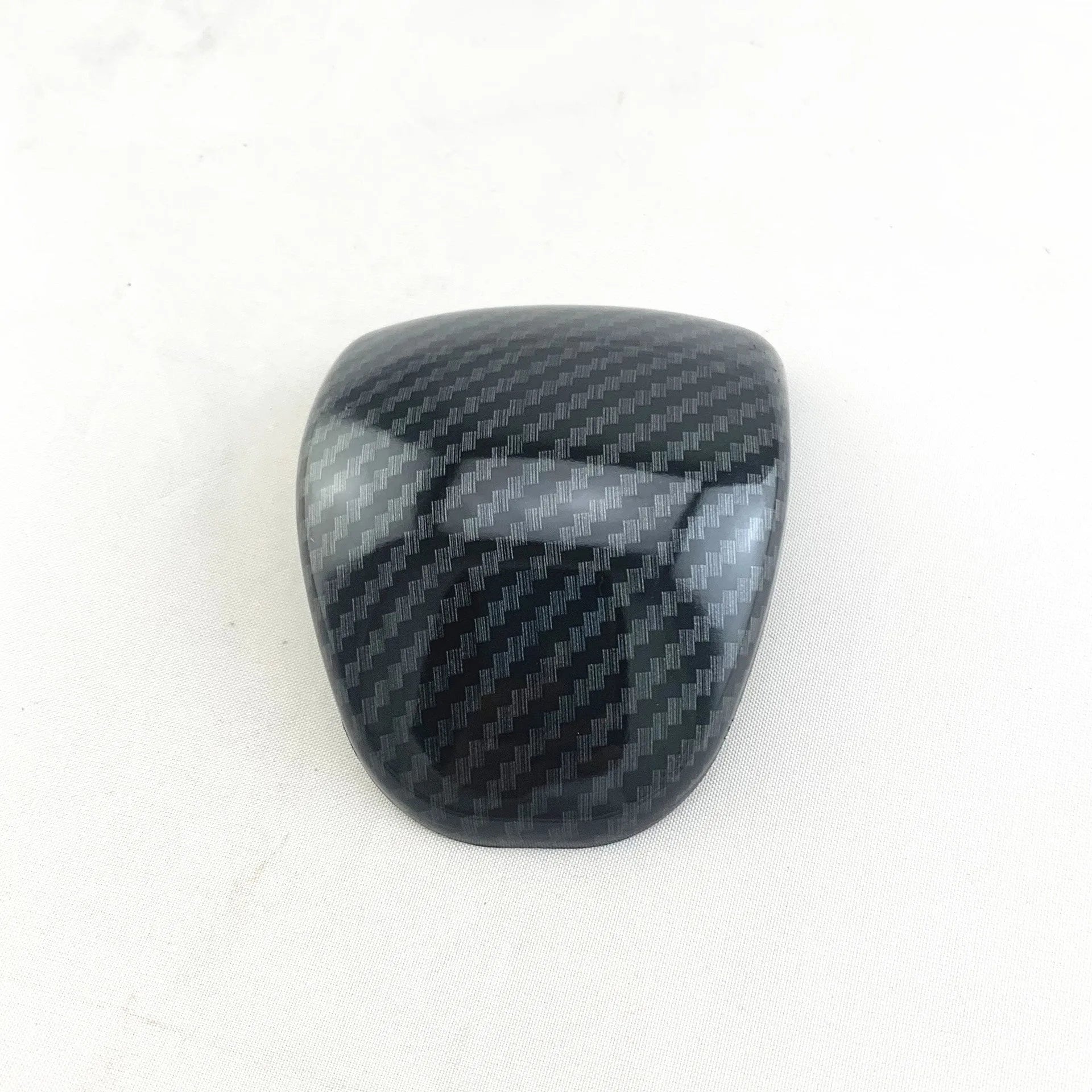 Smart RunK3 car interior gear stick cover in carbon fibre print