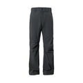 Straight leg casual trousers with elastic waistband in chemical fibre blend fabric