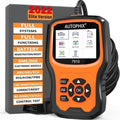 Autophix 7910 BMW diagnostic scanner OBD2 fault code reader with display showing vehicle system diagnostics