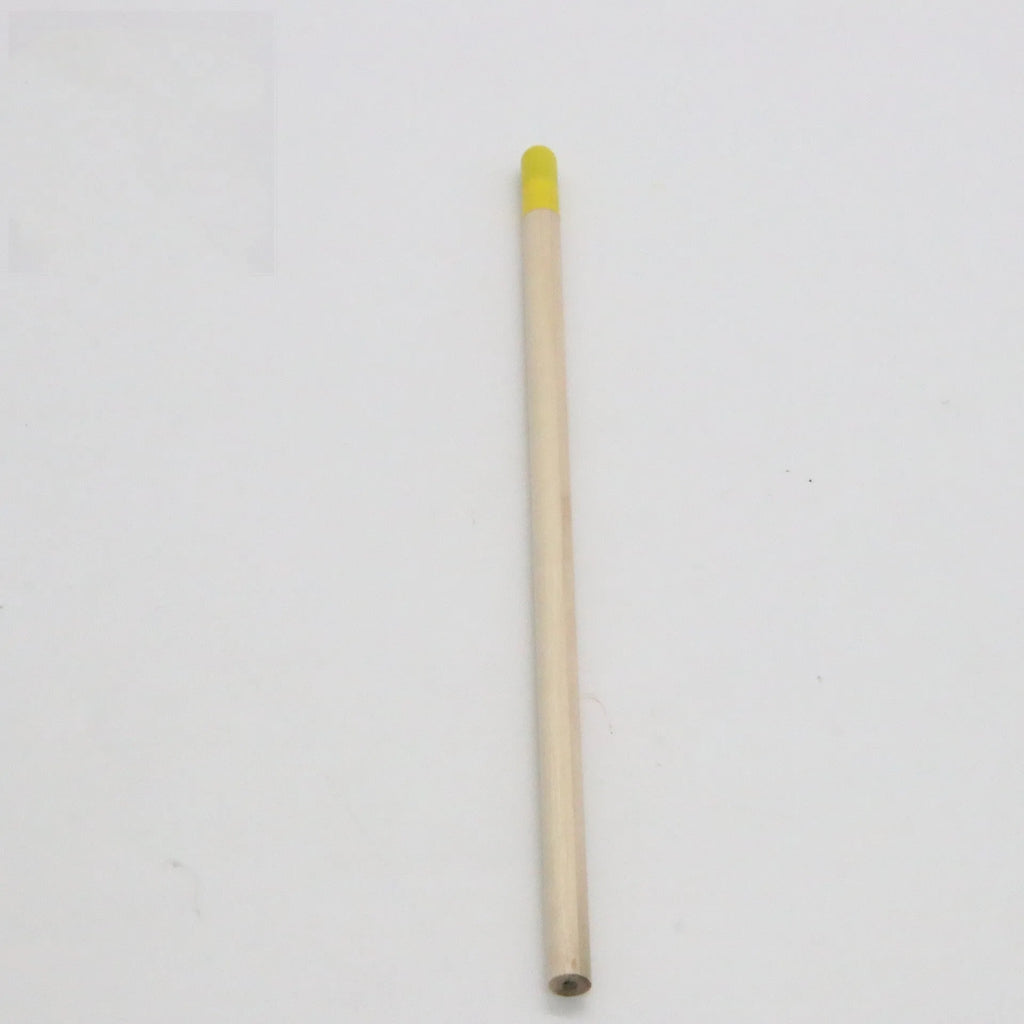 Seed pencil refill with coloured degradable capsule containing flower and herb seeds