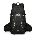 Lightweight nylon camping bag in solid colour, 48x28x16cm, for leisure travel