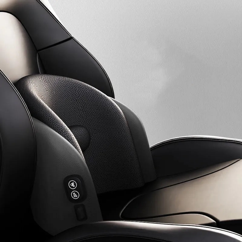 Car seat massage cushion with memory cotton construction in multiple colour options