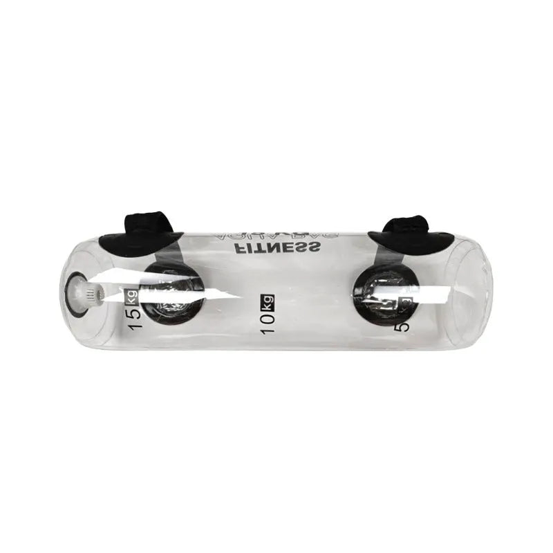Transparent PVC inflatable water weight bag for adjustable strength training
