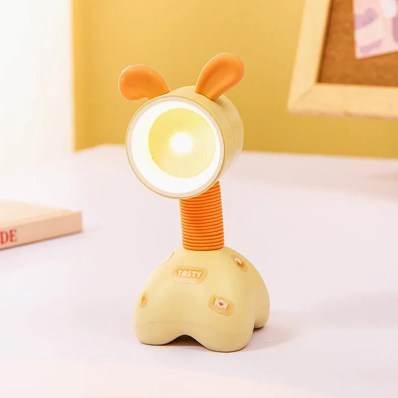 Creative DIY cartoon magnetic desktop night lamp in various colours with adjustable lighting