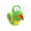 Squeak dog toy with snuffle puzzle design for foraging training in frog snail snake options