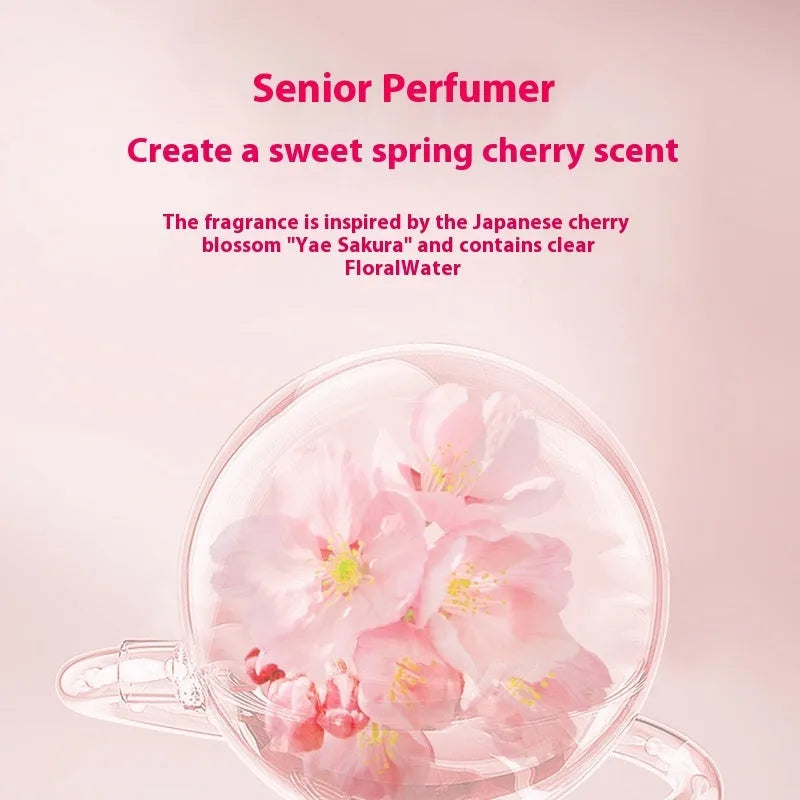Sakura shampoo conditioner shower gel 500ml three-product hair and body care set