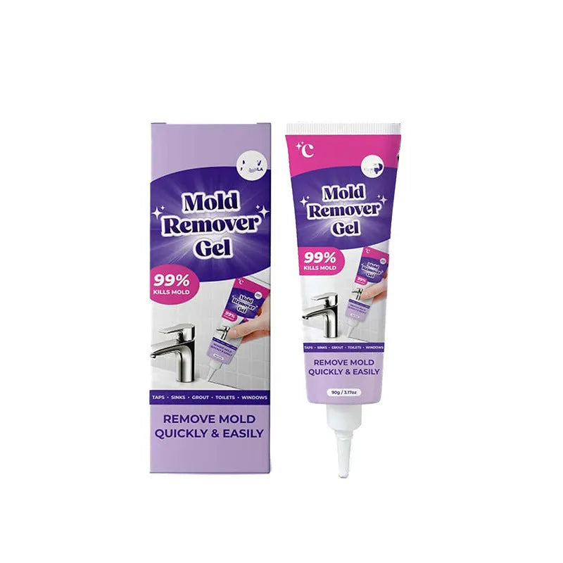 90g cleansing nursing gel bottle with ingredient label showing sodium hypochlorite and deionized water