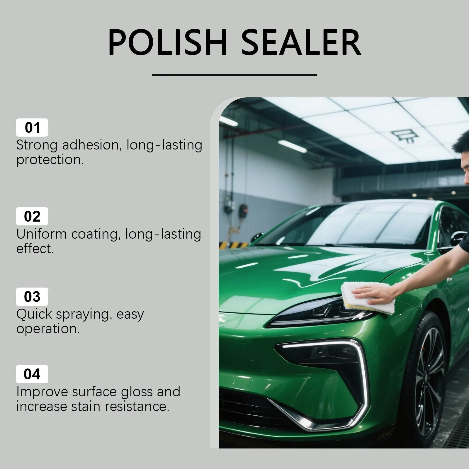 Ceramic coating spray bottle 120ml with anti-fading properties for vehicle maintenance
