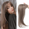 Synthetic hair clip extension with inner buckle attachment in one of six colour style options