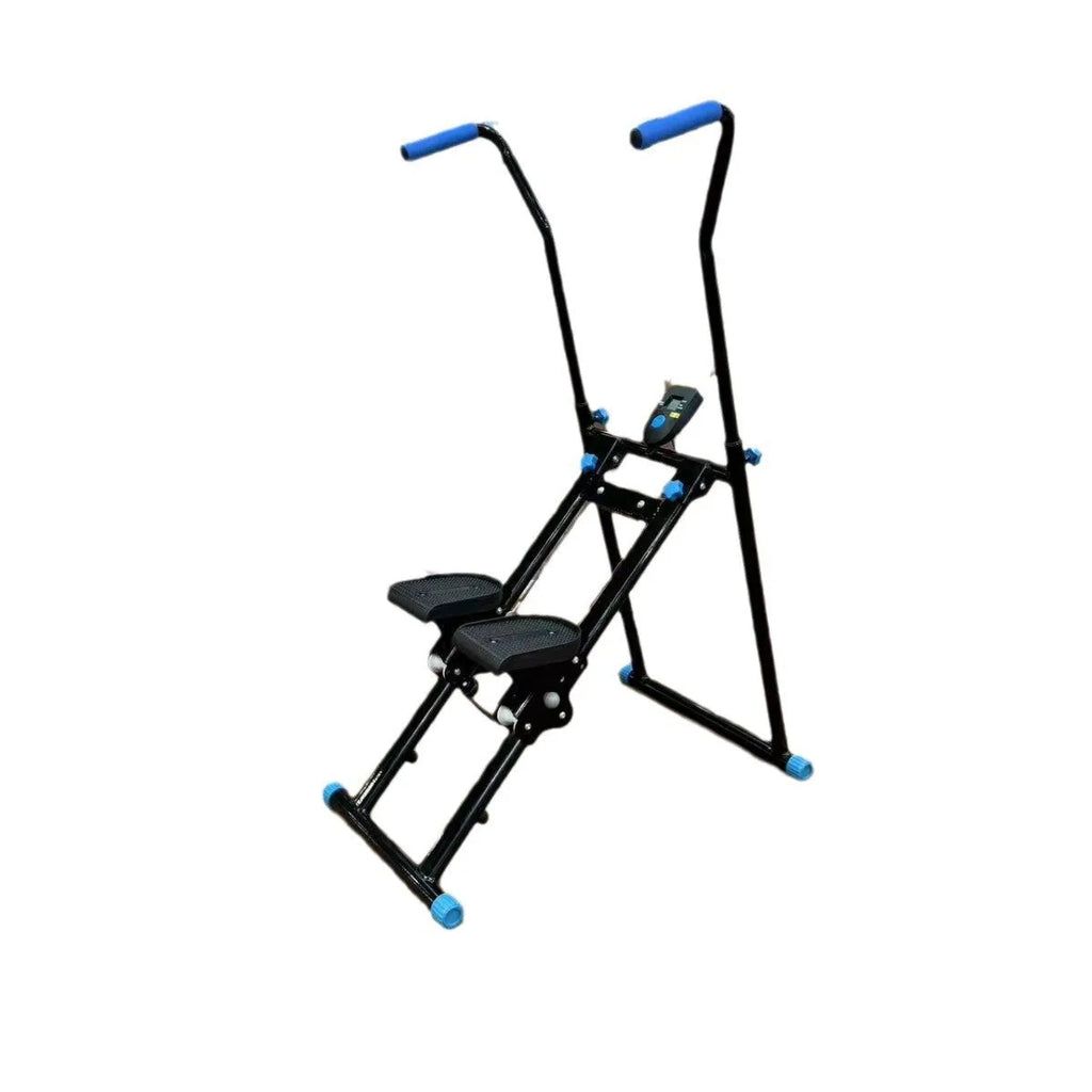 Starlight White foldable treadmill climbing frame for home fitness exercises
