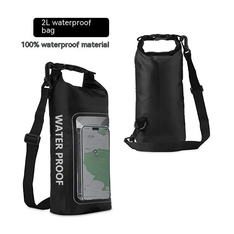 Waterproof crossbody phone bag for swimming and outdoor use in various colours
