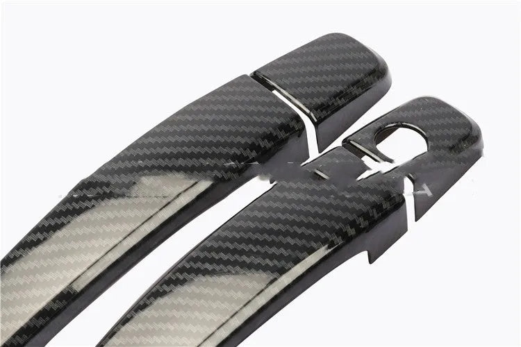Carbon fibre door handle trim cover for Opel Vauxhall Astra H/J 2004-2015