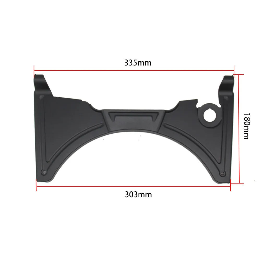 Black motorcycle cockpit fairing bodywork for BMW R1250GS and R1200GS LC models