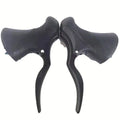 Aluminium road bicycle brake handles for 22.2mm and 23.8mm handlebars in black or black-silver