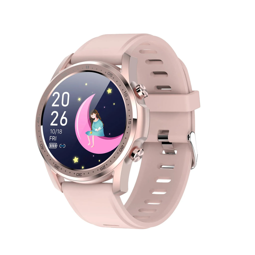Youth2 smart bracelet with body temperature monitoring on a wrist, showing its black zinc alloy case and screen.