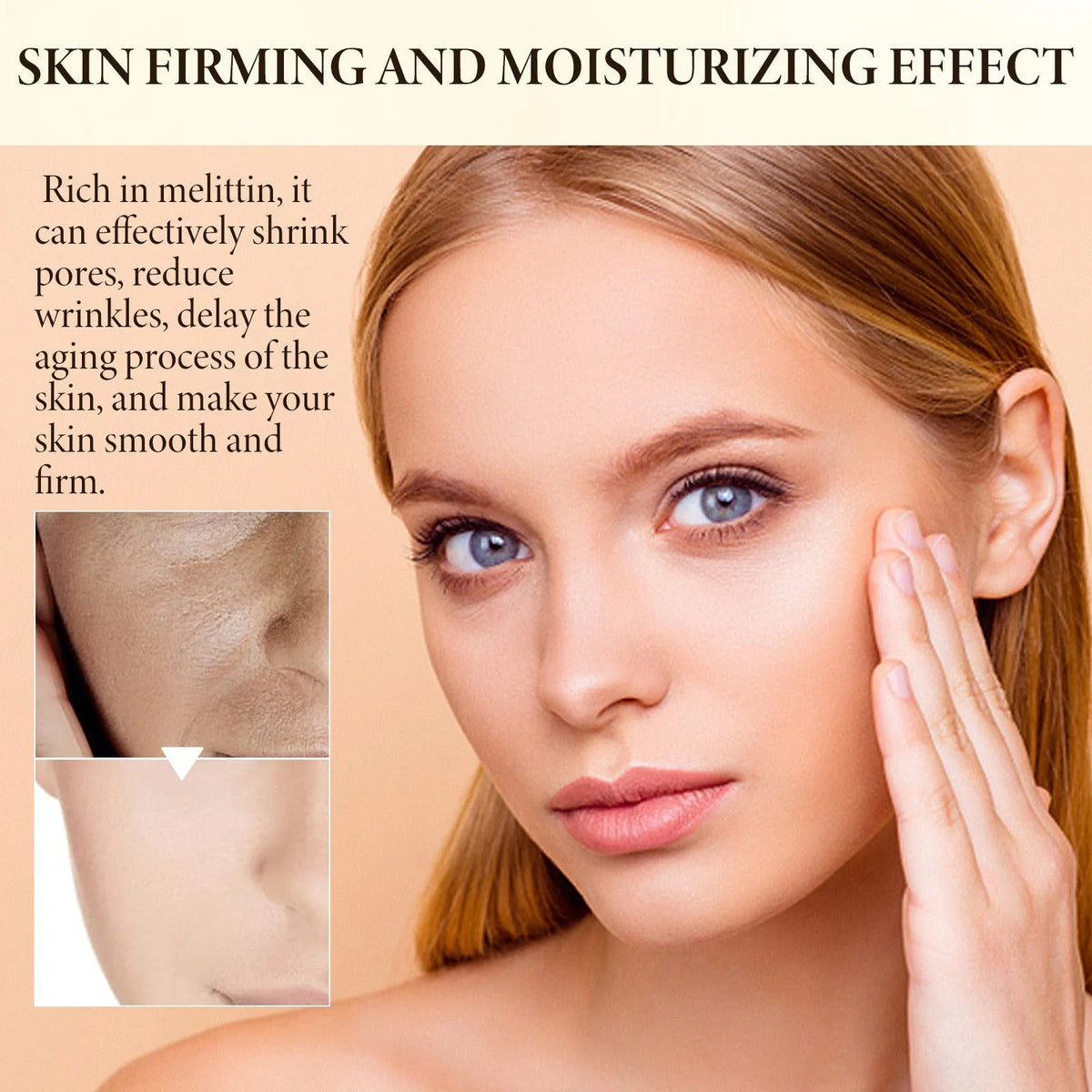 OUHOE Bee Firming Cream 30g jar of hydrating nourishing facial moisturiser with firming benefits