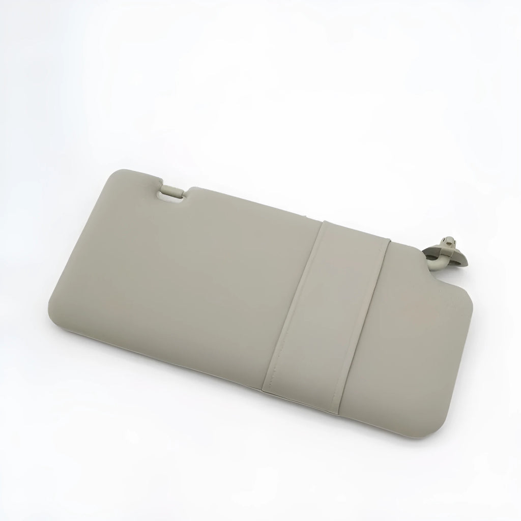 Beige sun visor with cosmetic mirror for Nissan Lida 2005-2012 models