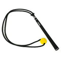 Black golf swing training rope with silicone elastic string for swing correction practice