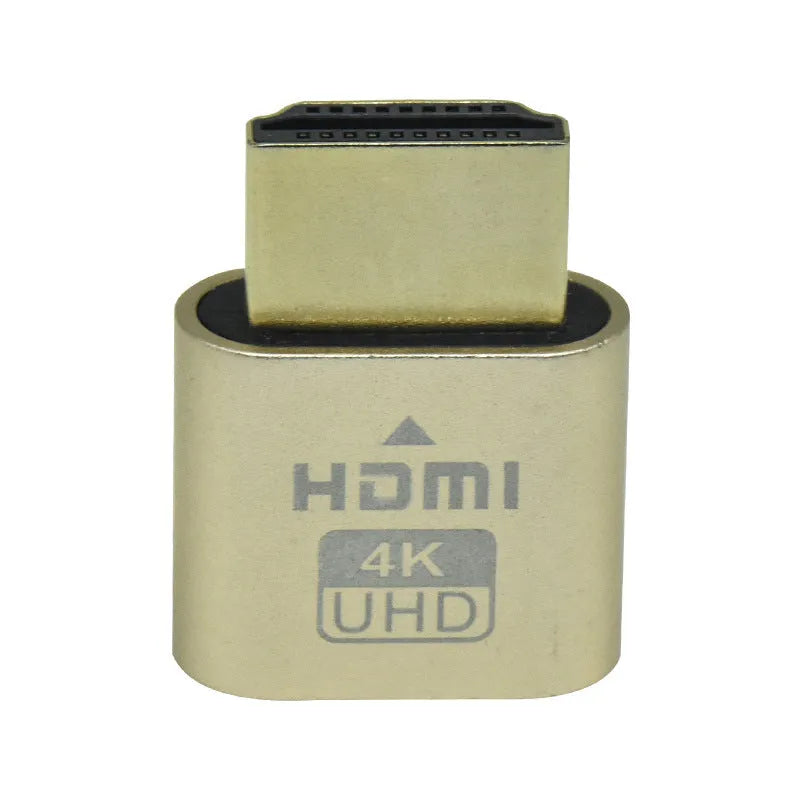 Graphics card HDMI virtual display adaptor with 26.5mm interface in multiple colour options
