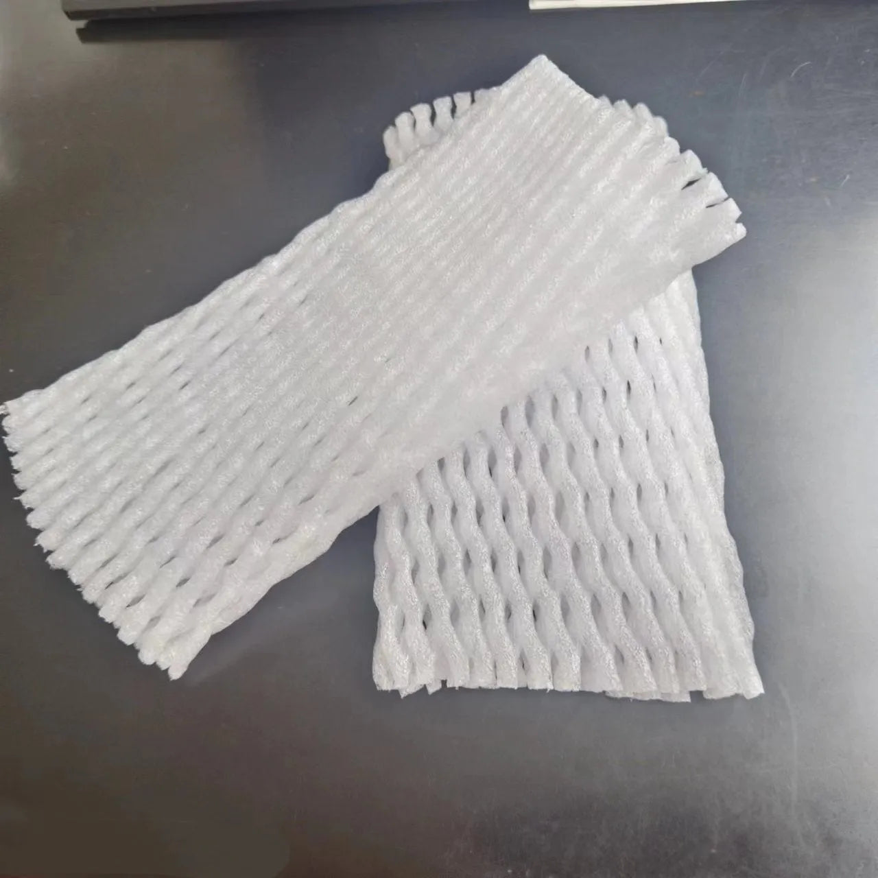 White foam fruit protective net for shockproof packaging in multiple sizes