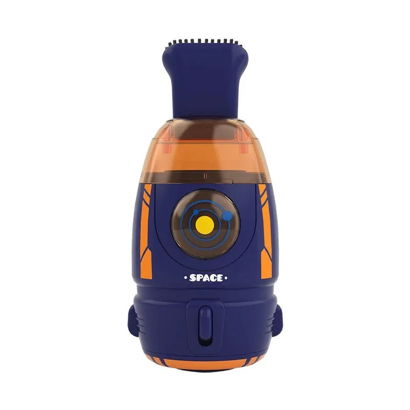 USB desktop vacuum cleaner in handheld design with multiple colour and theme options for keyboard cleaning