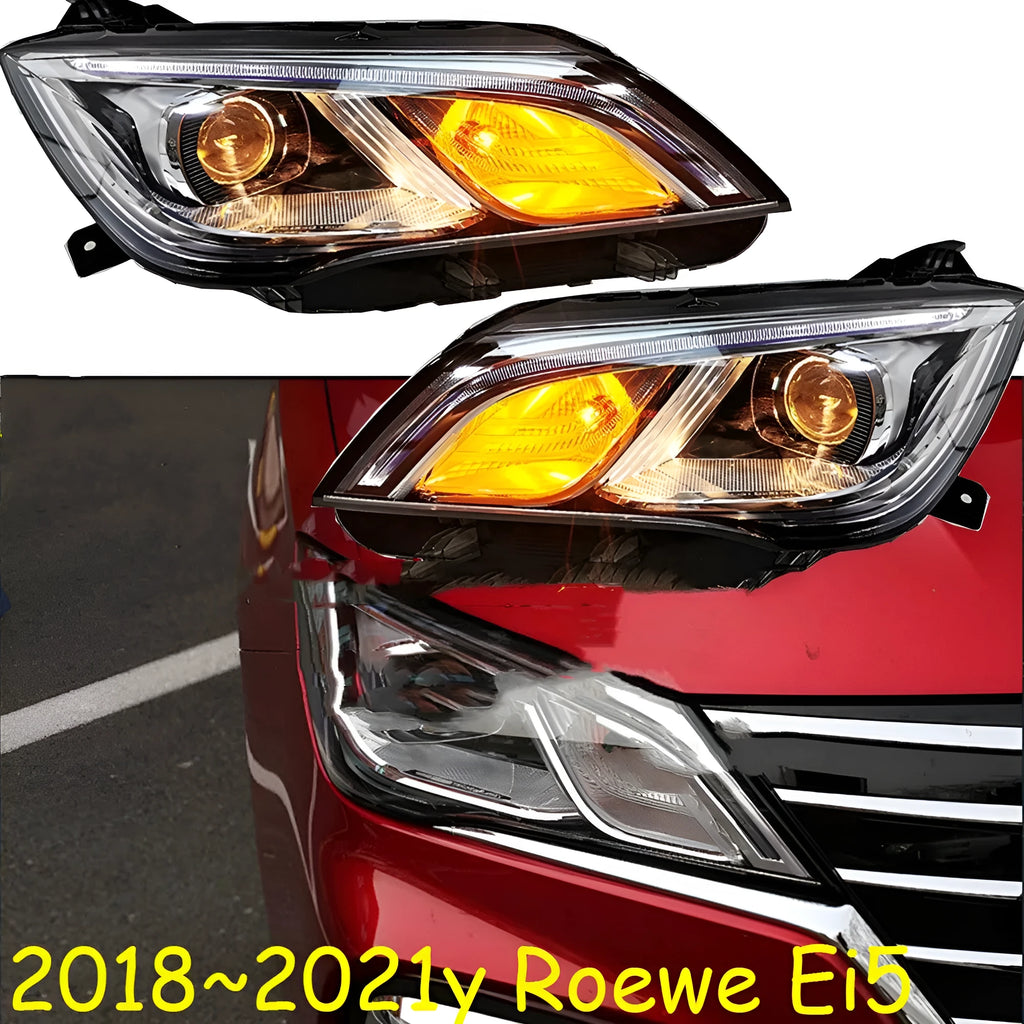 Car headlight unit for 2018-2021 vehicles with 9-line configuration showing left or right side option