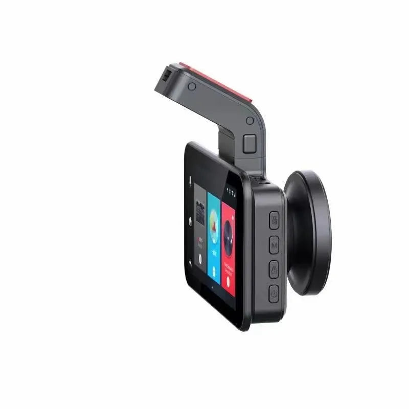 3-inch car DVR with dual lens system for front and rear vehicle recording