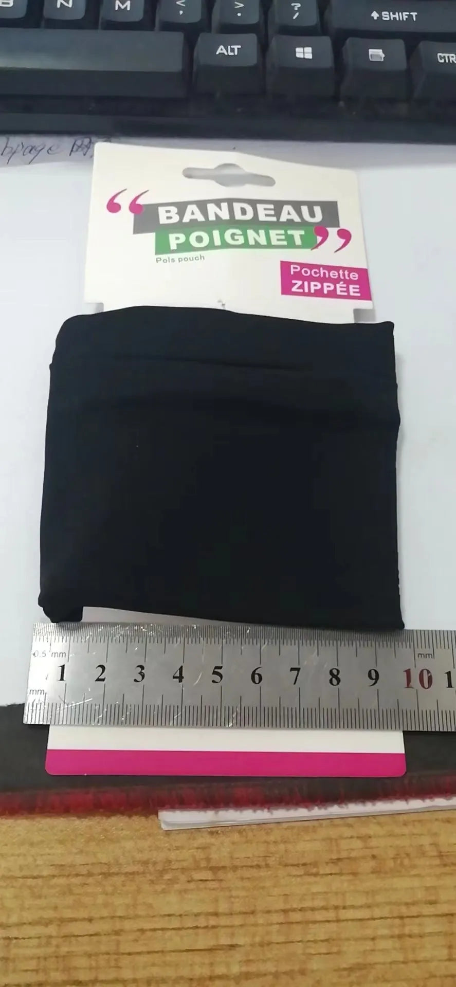 10cm by 10.5cm mobile phone wrist bag armband sleeve for camping and fitness