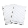 Loose spiral notebook filling paper core with Zodiac Forest Paper and pen refills