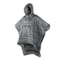 Outdoor cloak sleeping bag wearable cape in Army Green colour for camping