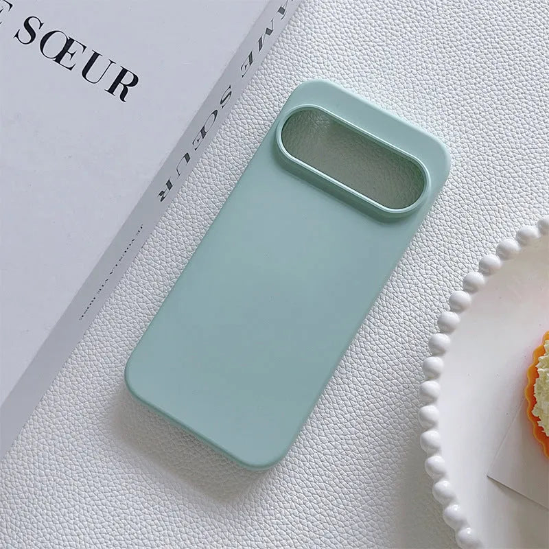Soft TPU phone case for Google 6A in antique white with straight edge design and shockproof functions.