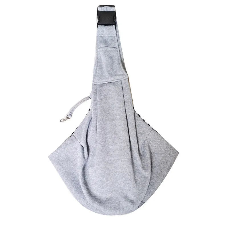 Soft polyester pet carrier bag with adjustable shoulder strap in multiple colour options
