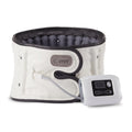 Lumbar waist supporter with automatic inflation feature in sizes S and M for back pain relief