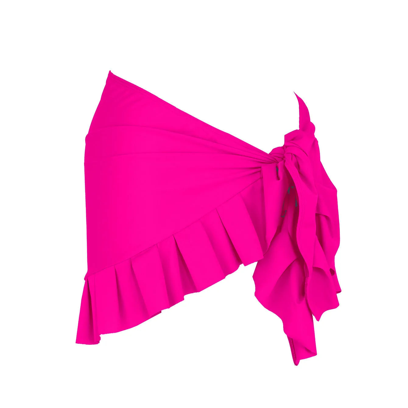 Women's solid color high waist one-piece swimsuit in polyester with sleeveless tight fit design