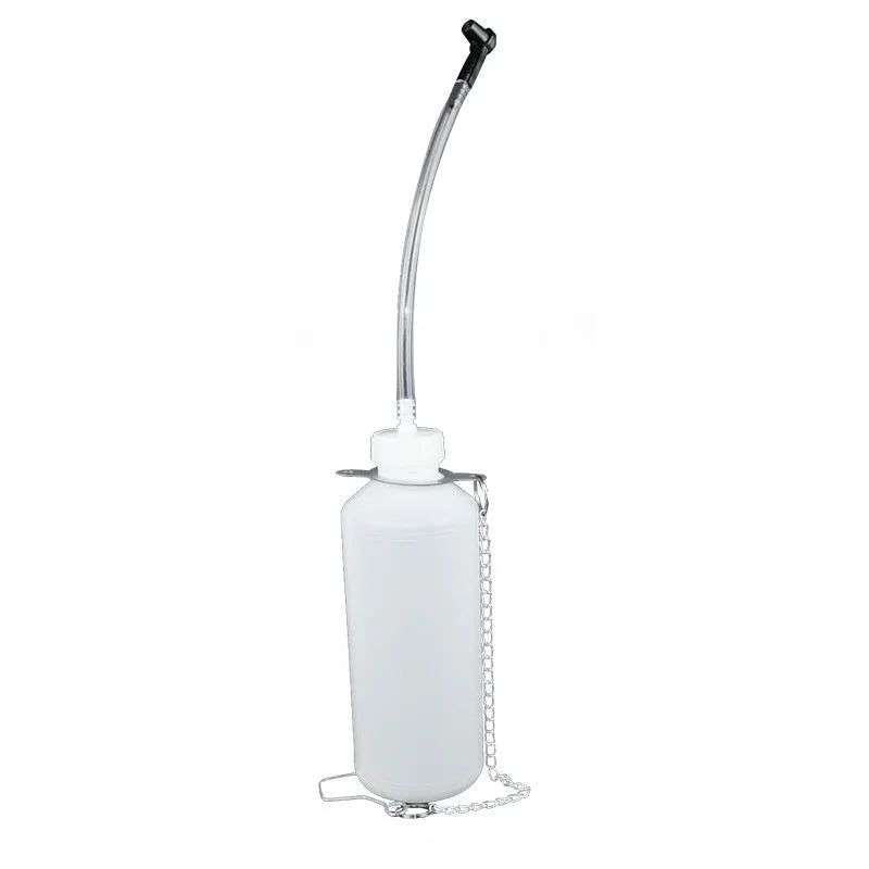 Steel pneumatic brake fluid replacement machine with pressure gauge and 5-litre tank