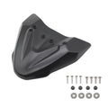 Black ABS fixed wind front wing body modification for KTM 390 and 790 Adventure ADV motorcycles 2019-2021