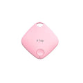 Bluetooth anti-lost tracker with key ring attachment in black, blue, green, pink, or white colours