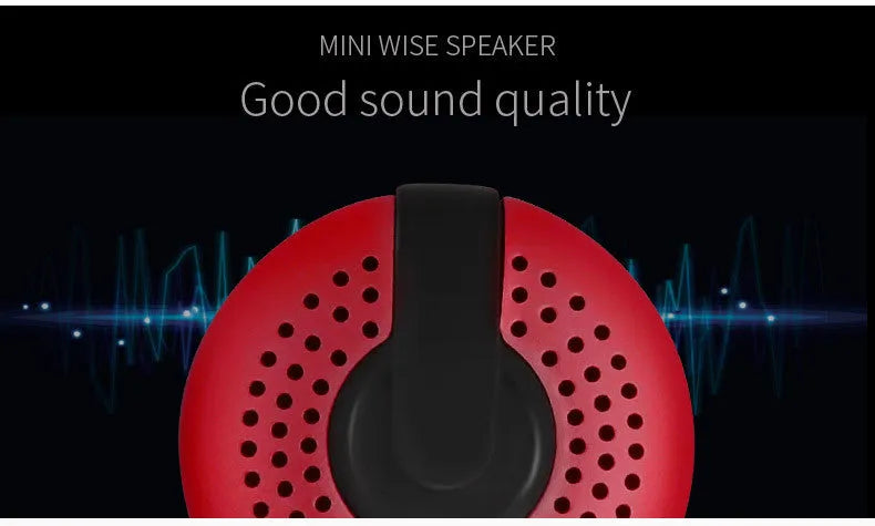 Hieha XQ11 mini cylinder-shaped wireless Bluetooth speaker in various colours with waterproof design