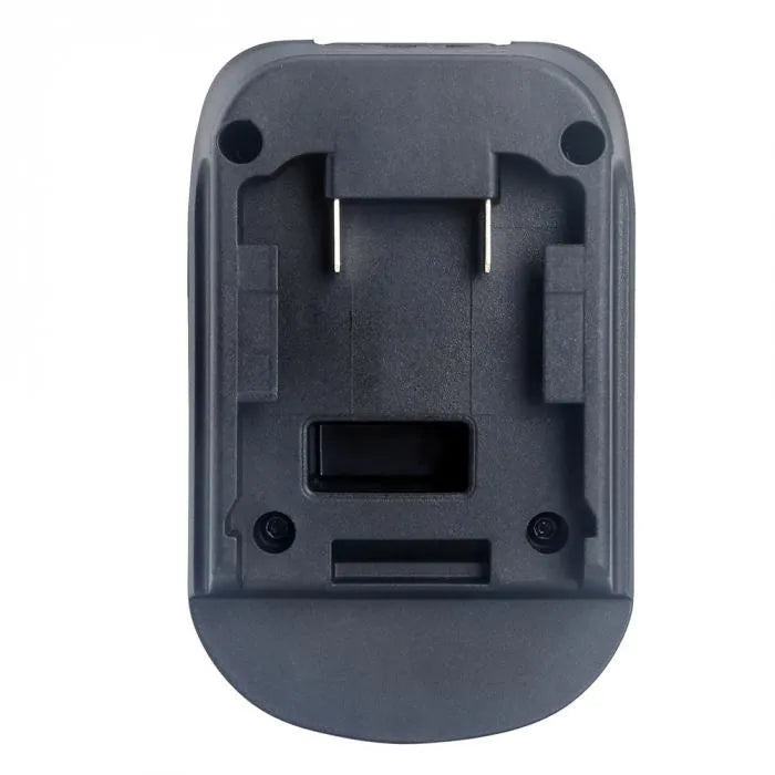 Black Milwaukee to Makita battery adapter measuring 125cm for DM18M to H99F conversion