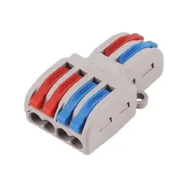 32A quick wire connector with fire insulation shell and brass guide for electrical installations