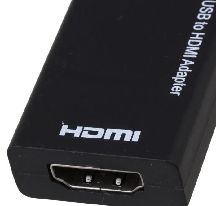 Black DisplayPort to HDMI adapter with 12cm cable for connecting laptops to monitors