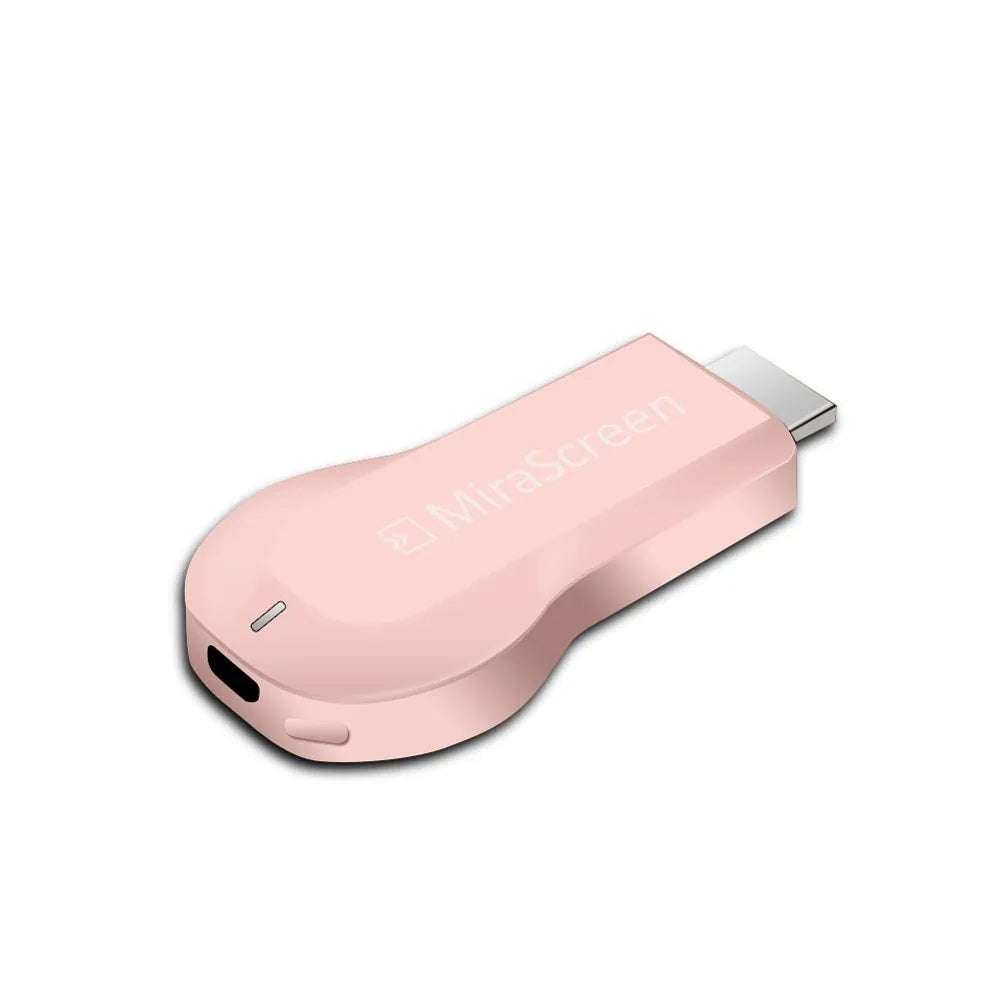 Wireless HDMI display receiver dongle for TV, monitor, or projector with Miracast, Airplay, DLNA and 1080P Full HD support
