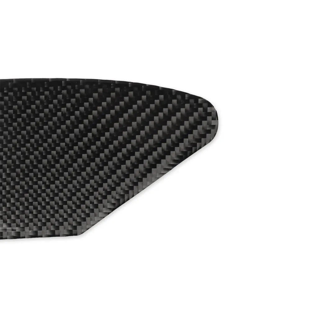 Carbon fibre USB charging port panel decorative sticker with 3M adhesive backing