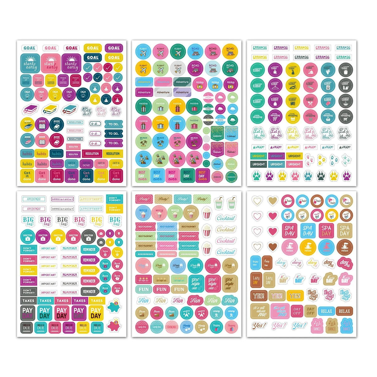 Irregular shape plan decoration note stickers in copper plate with 0.13mm thickness and white thick bottom paper
