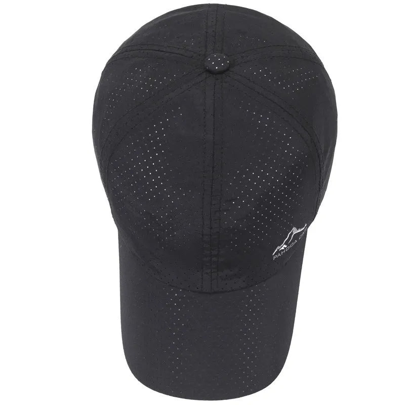 Korean style adjustable baseball cap in Army Green colour with a dome crown for summer sun protection.