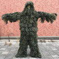 Ghillie suit for men in jungle camouflage, one size 165-180cm, with carry bag