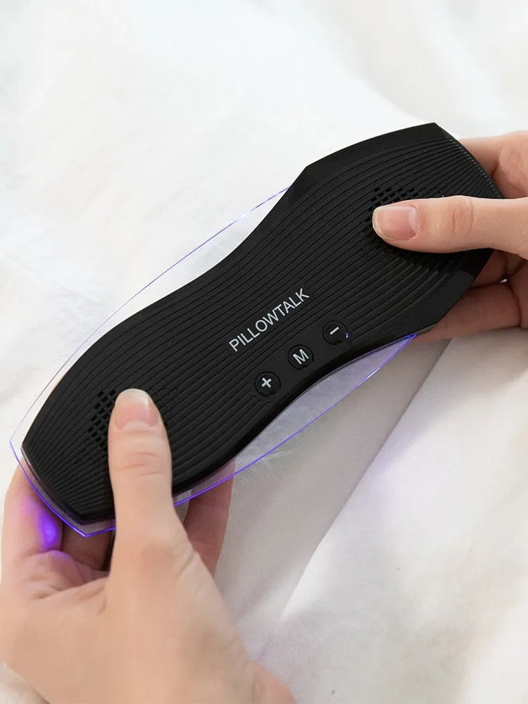 Black wireless Bluetooth earbuds for sleeping with in-ear design and USB charging