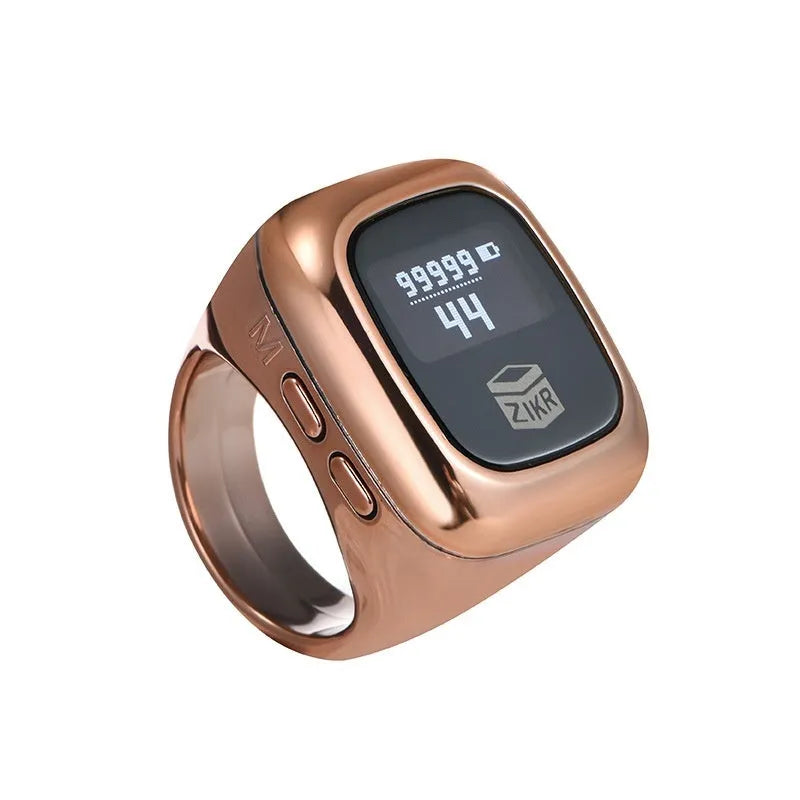 Al-Fatiha electronic counter with digital display in choice of sizes and colours including rose gold and black.
